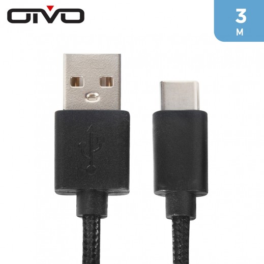 OIVO 3M Type-C USB Charging Cable - delivered by Taw9eel Fast