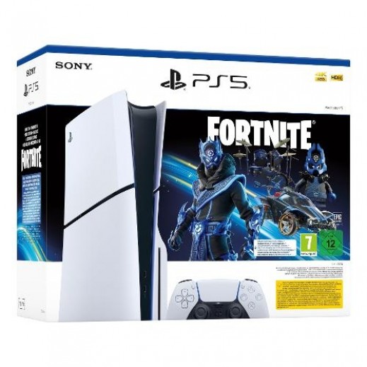 Sony PS5 Slim Console Disk Edition FORTNITE - delivered by Taw9eel Fast