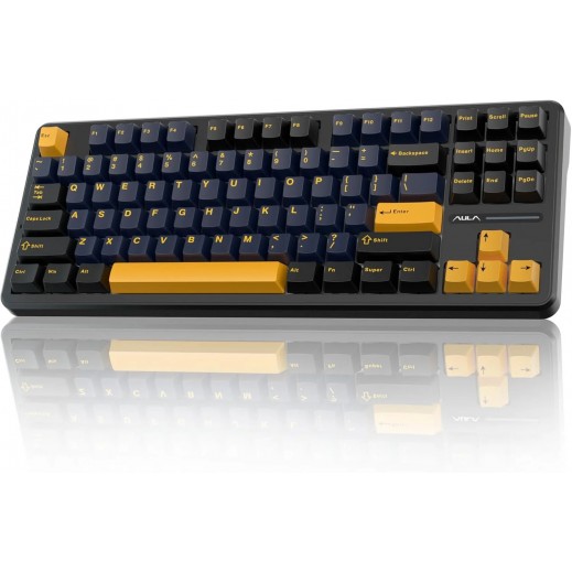 AULA F87 TKL Type-C Wired Gaming Keyboard - delivered by Taw9eel within 2 Business Days