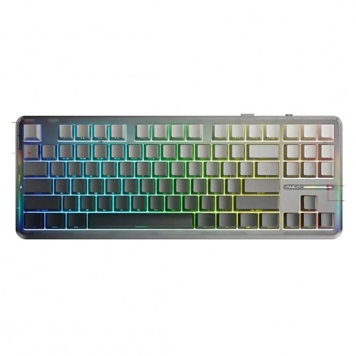 AULA F87 TKL Wired Mechanical Gaming Keyboard  - delivered by Taw9eel within 2 Business Days