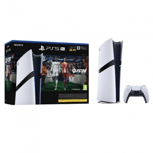 PlayStation 5 Pro Console Digital With EA FC 26 Voucher Bundle