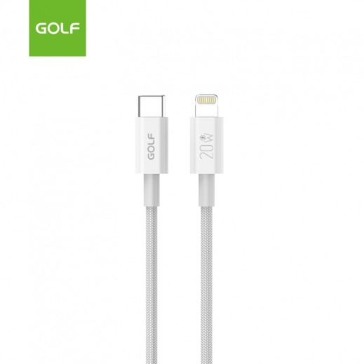 Golf GC-119i PD 20W Fast Charging Data Cable 1 m - delivered by Taw9eel Fast