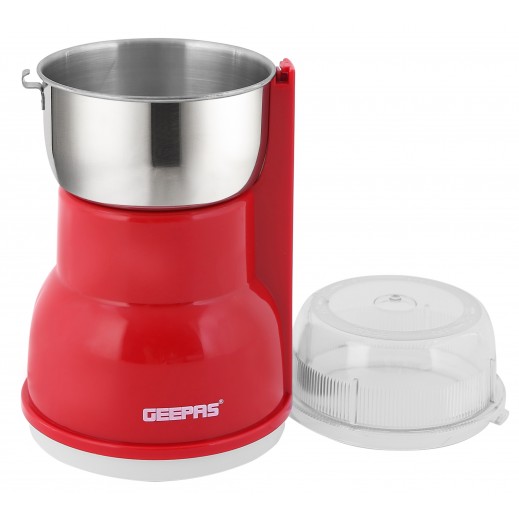 Buy GEEPAS Coffee Grinder 180W Red توصيل