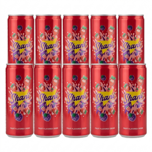 Shani Fruit Drink Can 10 x 250 ml - delivered by Taw9eel Fast