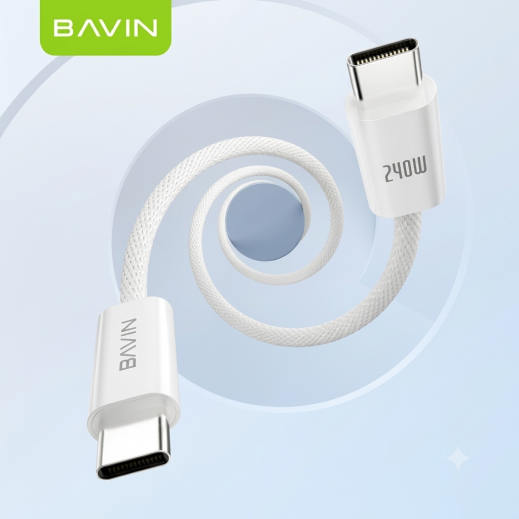 240W Type- C to Type- C Cord Fast Charging Cable 2m by Bavin