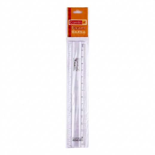 Camlin Exam Plastic Scale 15cm