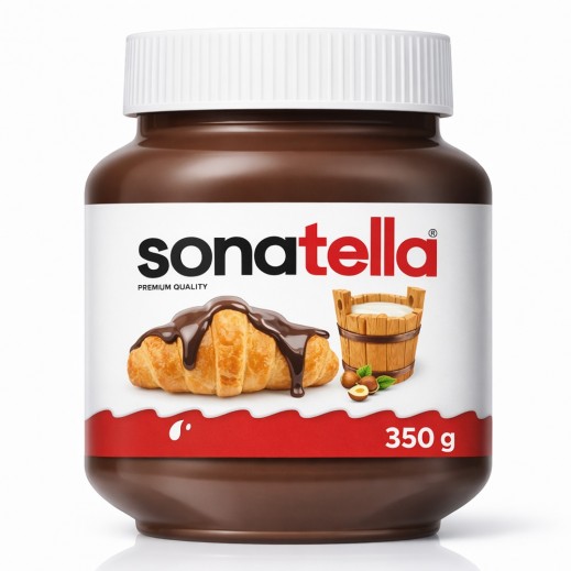 Sonatella Hazelnut Chocolate Cream 350g