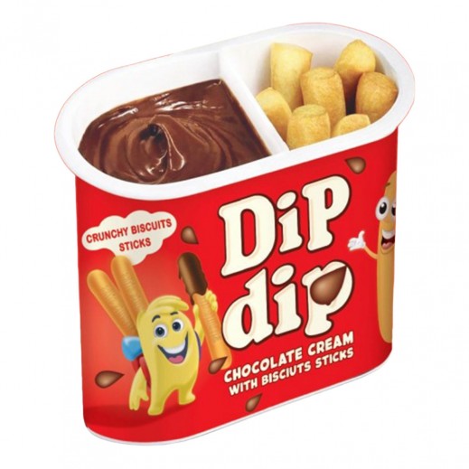 Autufoods Dip Dip Chocolate Cream With Bisciuts Sticks 30g