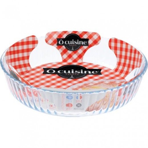 Ocuisine Fluted Flan Dish 2.1 L 26 X 26 X 6 Cm