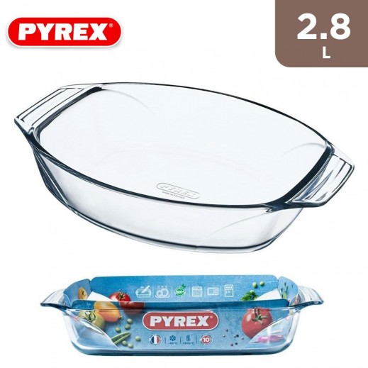 Pyrex Oval Roaster - 2.8 L