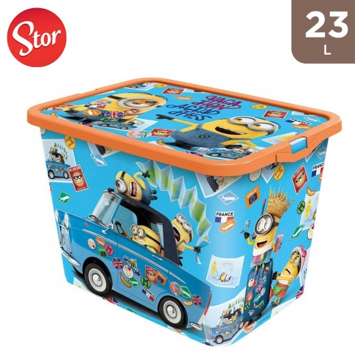 Stor Storage Click Box 23 L Minions Icon