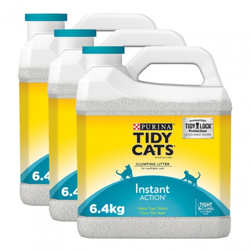 Purina Tidy Cats Dual Power Scoop Jug 3 x 6.4 kg