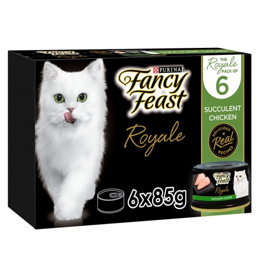 Fancy Feast Royale Succulent Chicken 6 x 85 g