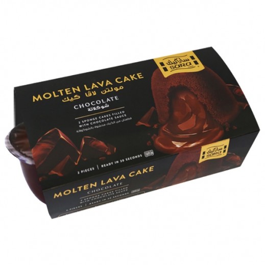 Sara Cake Molten Lava Cake Chocolate 2's 280 g - delivered by Taw9eel Fast