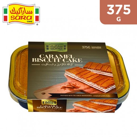 Sara Cake Caramel Biscuit Cake 375 g - delivered by Taw9eel Fast