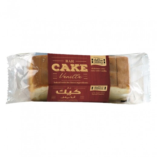 Sara Cake Vanilla English Cake Bar 220 g - delivered by Taw9eel Fast