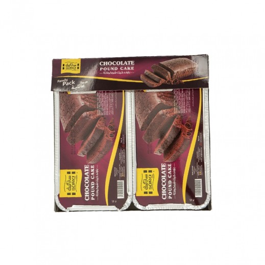 Sara Pound Cake Chocolate Pound Cake Family Pack 2 x 325 - delivered by Taw9eel Fast