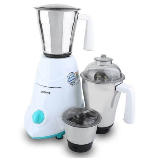 GEEPAS Mixer Grinder 550W - White