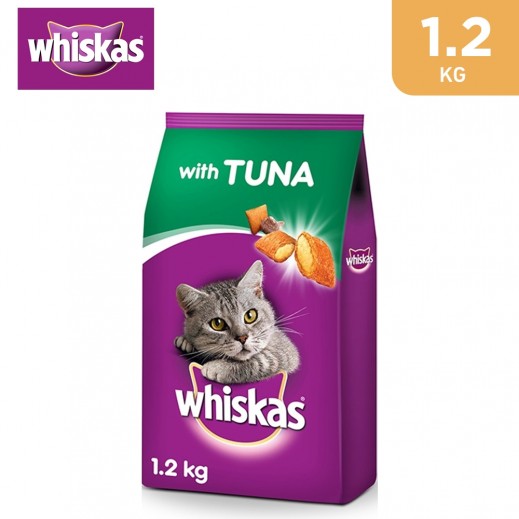 Whiskas Adult Cat Food Pocket Tuna 1.2 kg