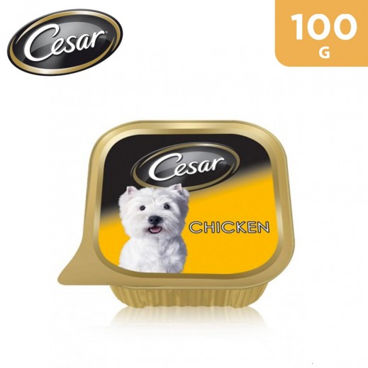 Cesar Chicken Wet Dog Food 100 g - delivered by Taw9eel Fast