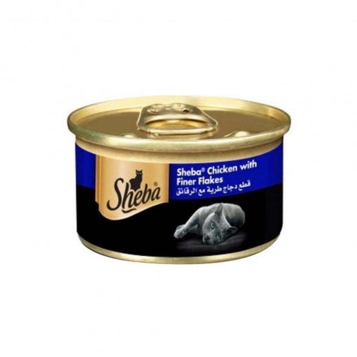 Sheba Chicken with Finer Flakes Wet Cat Food 85 g