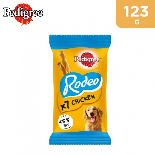 Pedigree Rodeo Dog Chew Chicken 7 Sticks 123 g - delivered by Taw9eel Fast