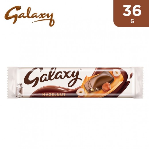 Galaxy Hazelnut Chocolate Bar 36 g - delivered by Taw9eel Fast