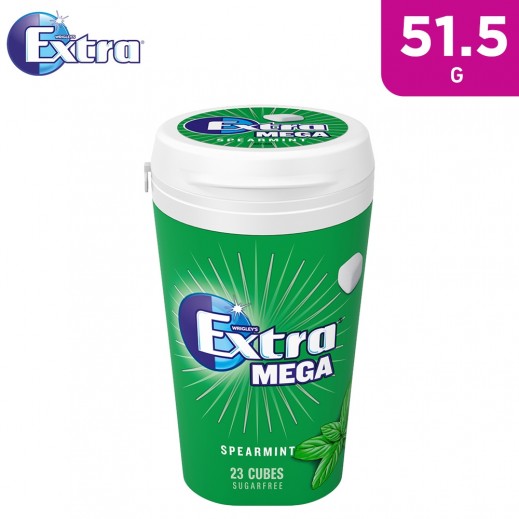 Extra Mega Spearmint Gum 51.5 g - delivered by Taw9eel Fast