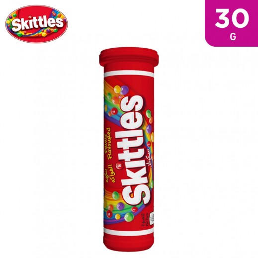 Skittles Fruity Tube Candy 30 g - delivered by Taw9eel Fast