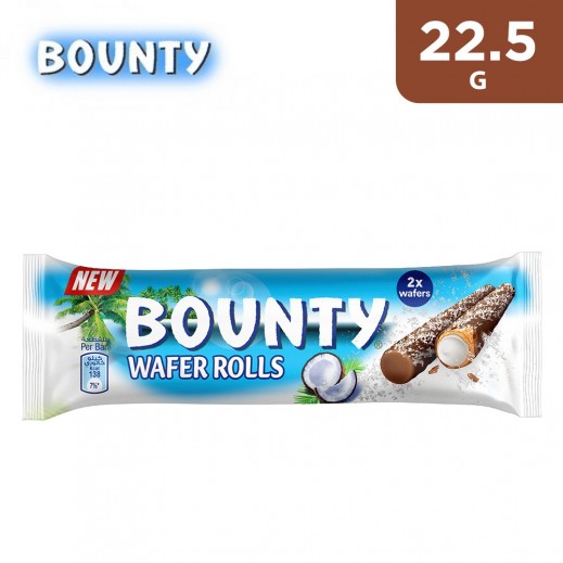 Bounty Coconut Wafer Rolls 22.5 g - delivered by Taw9eel Fast