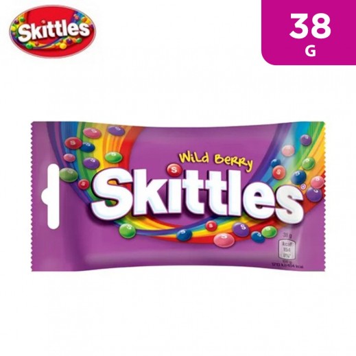 Skittles Wild Berry Button Candy 38 g - delivered by Taw9eel Fast