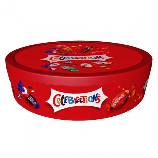 Celebrations Tub Chocolate 600 g - delivered by Taw9eel Fast