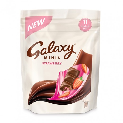 Galaxy Strawberry Minis Chocolate 137.5g