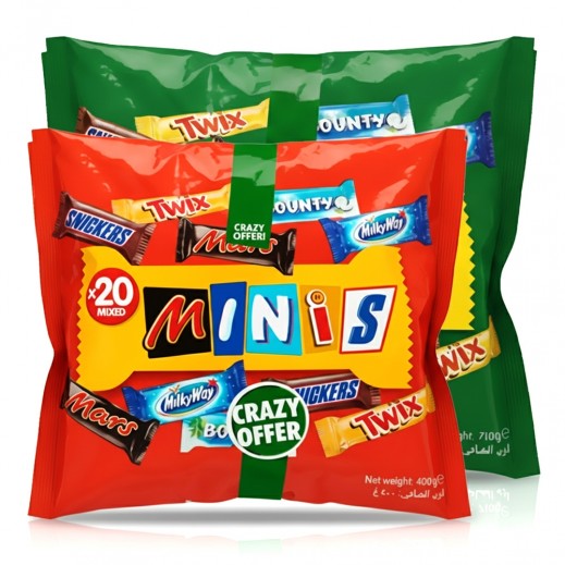 Best Mix Minis Chocolate 710 g + 400g