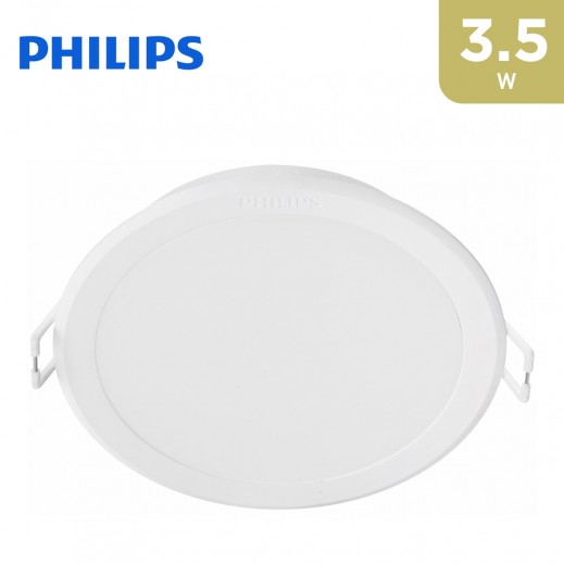 Philips Meson 3.5W 6500K LED Recessed Downlight - Cool Daylight  
