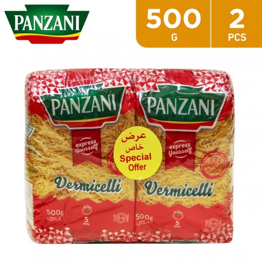 Panzani Vermicelli Pasta 2 x 500 g - delivered by Taw9eel Fast