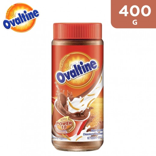 Ovaltine Chocolate Flavour Malt Drink Jar 400 g - delivered by Taw9eel Fast
