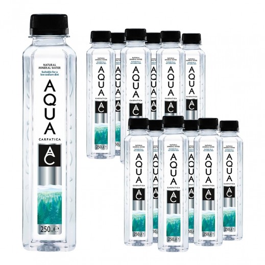 Aqua Carpatica Natural Mineral Water 12×250 ml 