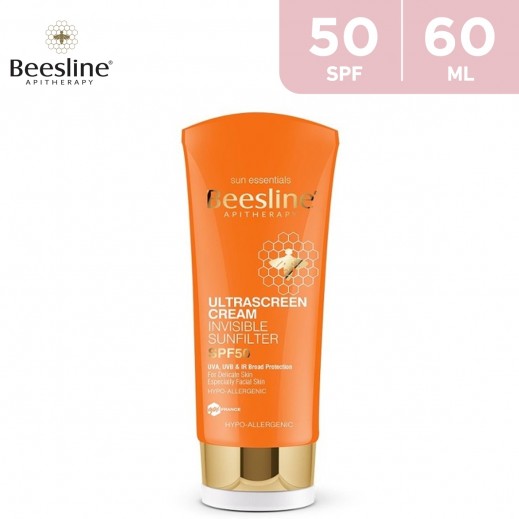 Beesline Ultrascreen Invisible Sunfilter SPF50 Sun cream 60 ml