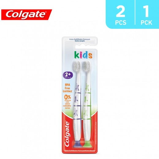 Colgate Multipack Toothbrush for Kids (2 Pcs) - delivered by Taw9eel Fast