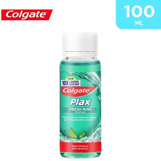Colgate Plax Fresh Mint Mouthwash 100 ml - delivered by Taw9eel Fast