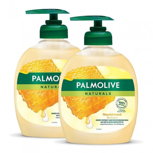 Palmolive Milk & Honey Liquid Hand Soap 2 x 300 ml - delivered by Taw9eel Fast