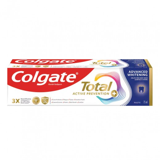 Colgate Total Active Protection Advanced Whitening Toothpaste 75 ml