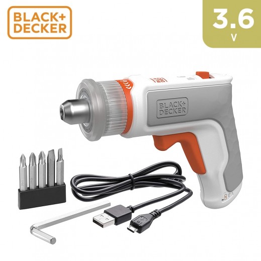 Black + Decker 3.6V Furniture Assembly Tool Set