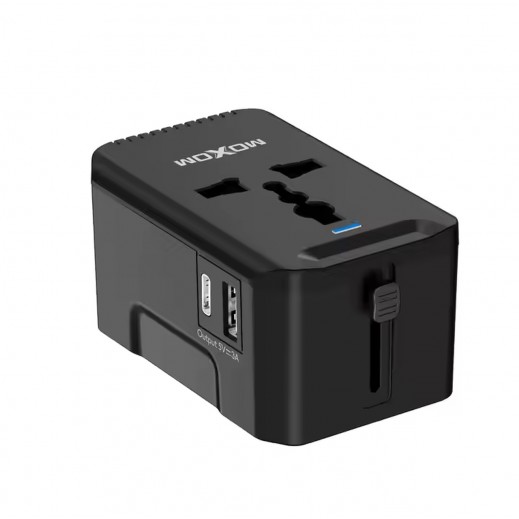 Worldwide Travel Adapter By Moxom - delivered by Taw9eel Fast