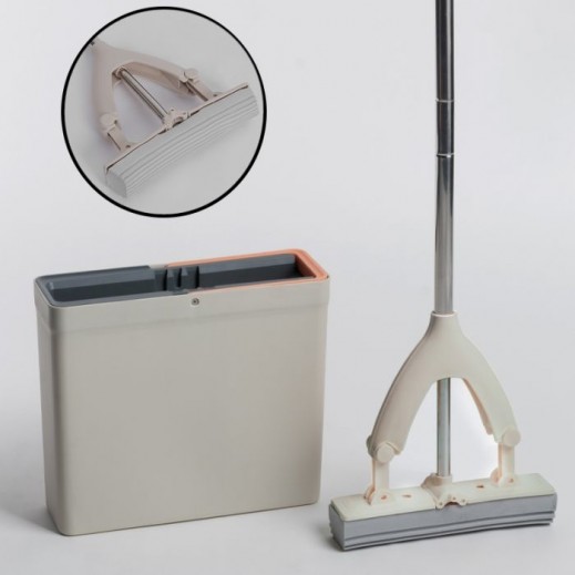 High Absorbent Sponge Mop Set With Bucket