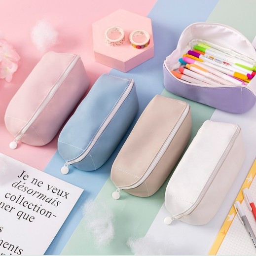 Waterproof PU Leather Pencil Case 