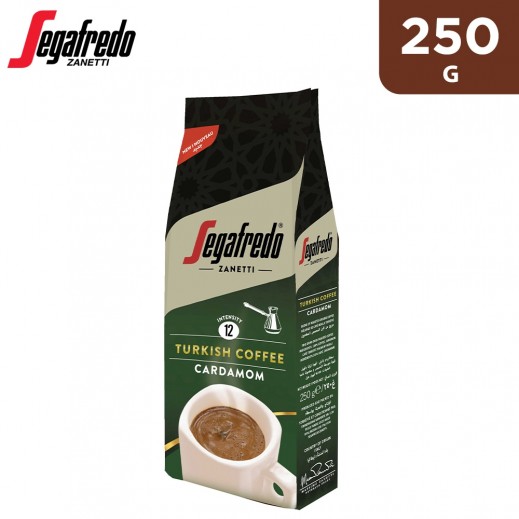 Segafredo Turkish Coffee With Cardamom 250 g - delivered by Taw9eel Fast