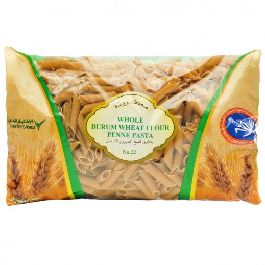 KFM Whole Durum Wheat Flour Penne Pasta (No 22) 400 g - delivered by Taw9eel Fast