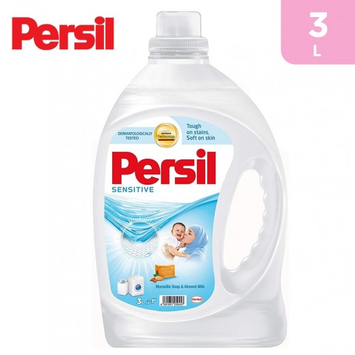 Persil Sensitive Automatic Liquid Detergent 3 L - delivered by Taw9eel Fast